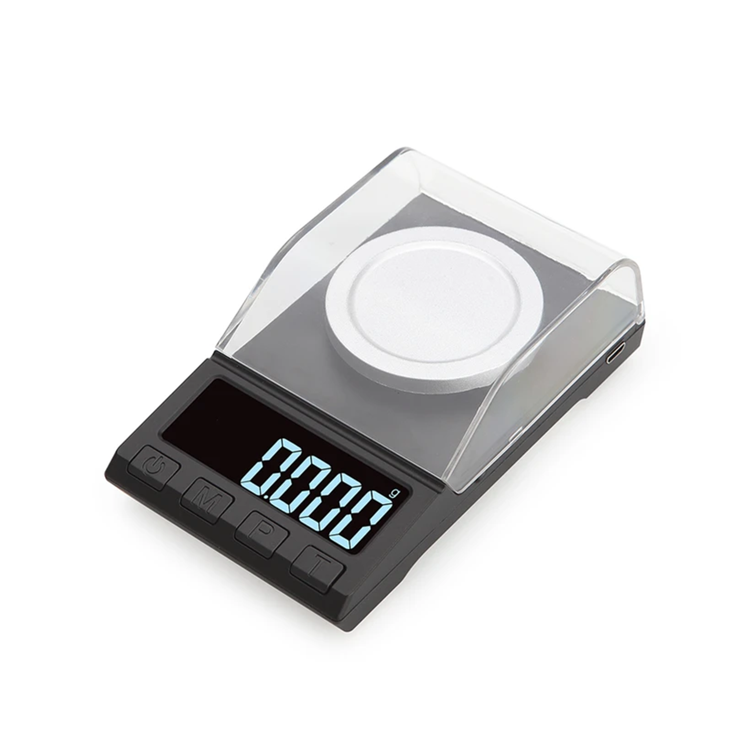 Compact Pocket Milligram Digital Scale, High Accuracy Portable Electronic Scale For Jewelry, Fine Powder & Small Specimens