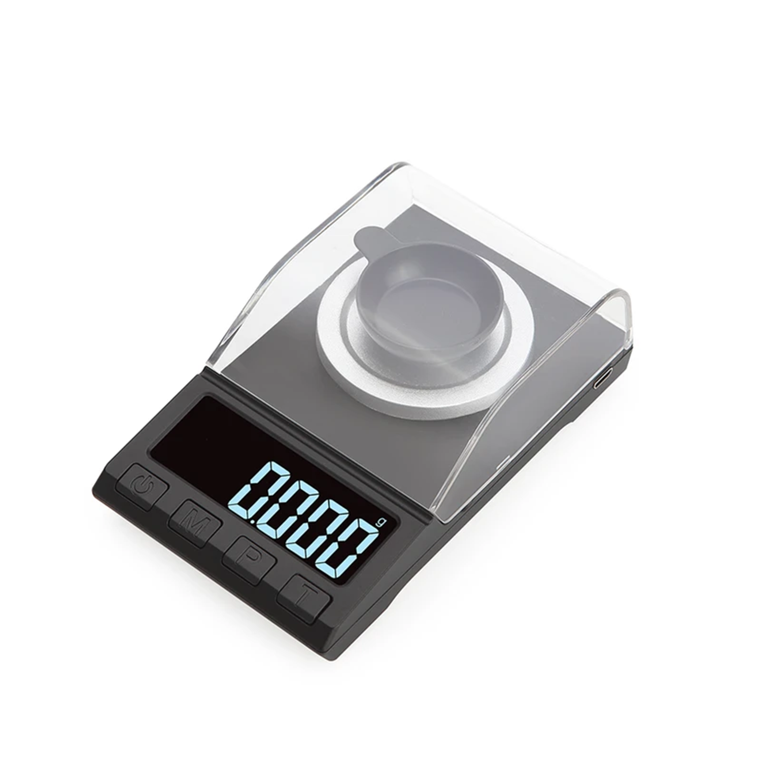 Compact Pocket Milligram Digital Scale, High Accuracy Portable Electronic Scale For Jewelry, Fine Powder & Small Specimens